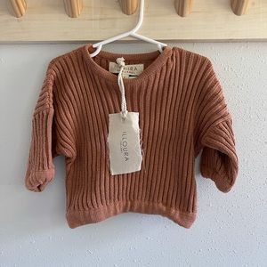 Illoura the label cotton sweater. NWT.